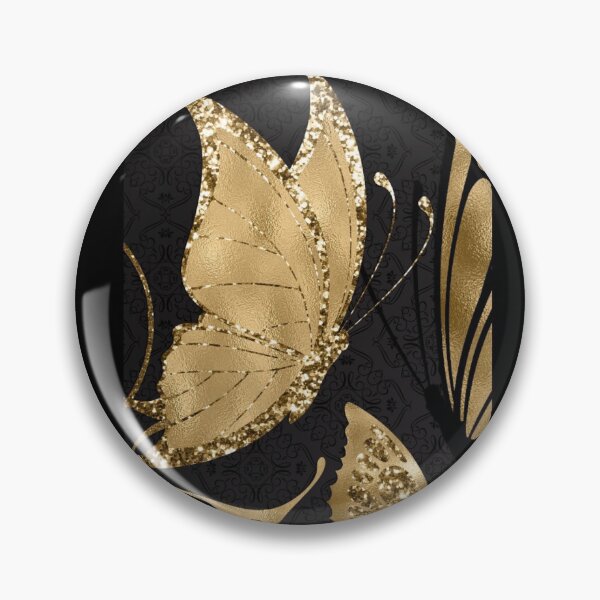 Item preview, Golden butterfly designed and sold by Farha Khalid.