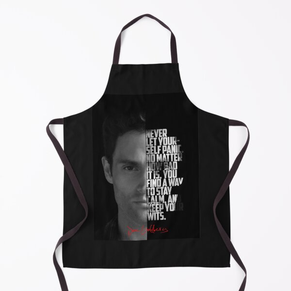 Item preview, Black and white Joe Goldberg You Tv Show Quote. designed and sold by britscomfycrea.