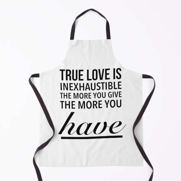 Item preview, True love is inexhaustible; the more you give, the more you have. - Love Advantage Quotes designed and sold by Delandor.