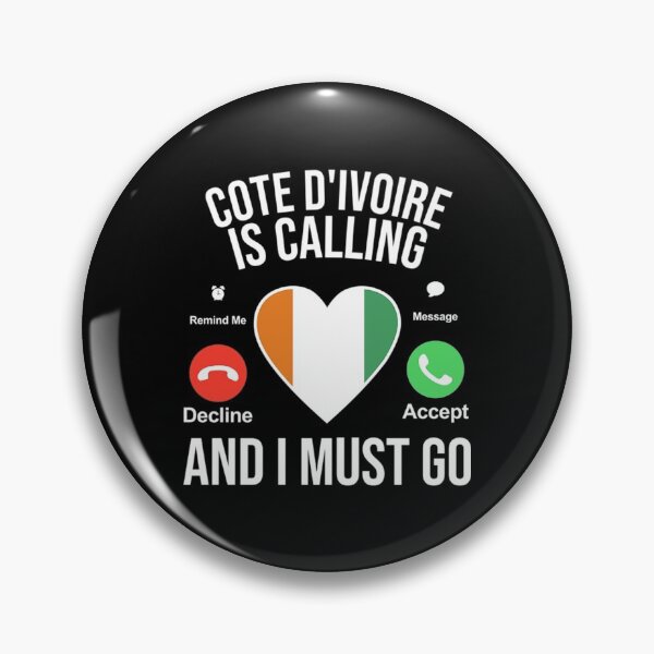Item preview, Cote Divoire Caling And I Must Go T-ShirtCote D'ivoire Caling and I Must Go designed and sold by SactKiera.
