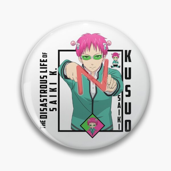Item preview, The Disastrous Life of Saiki K. - Saiki Kusuo      designed and sold by JCSDesigns2.