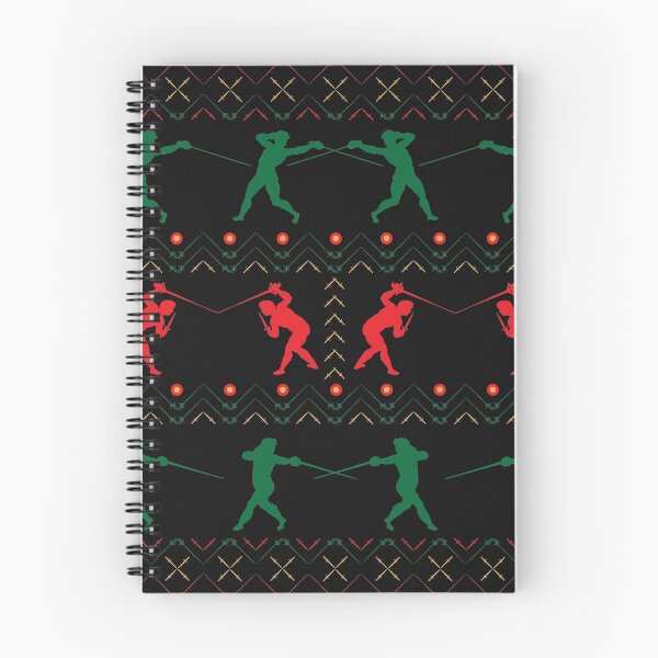 Item preview, Rapier Ugly Sweater (red/green) designed and sold by DoodleThrift.