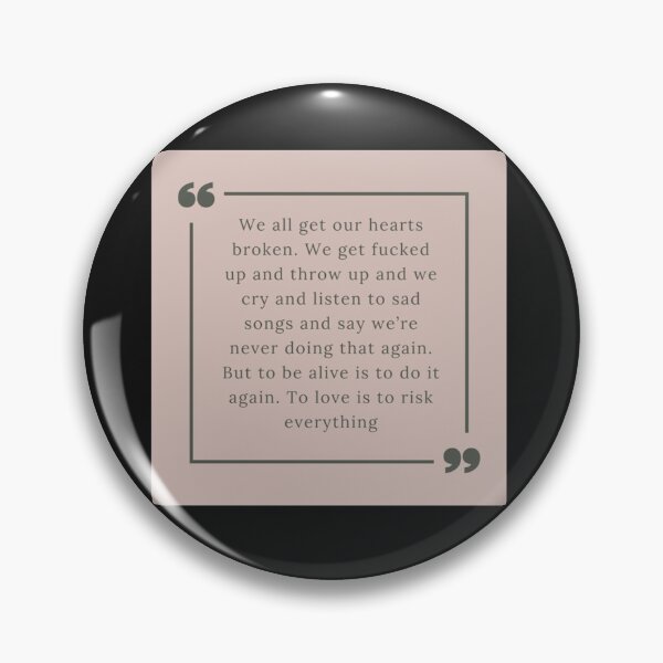 Item preview, Joe Goldberg quote from You   designed and sold by britscomfycrea.