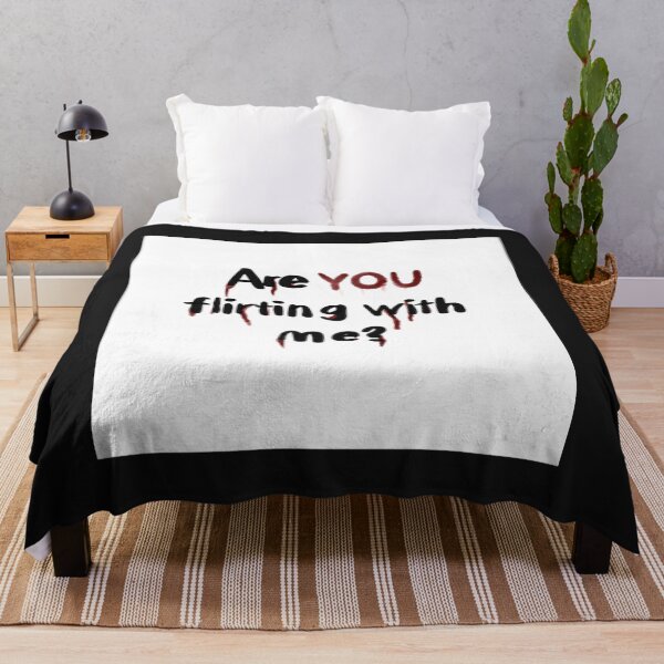 Item preview, JOE GOLDBERG QUOTE, are YOU flirting with me   designed and sold by britscomfycrea.