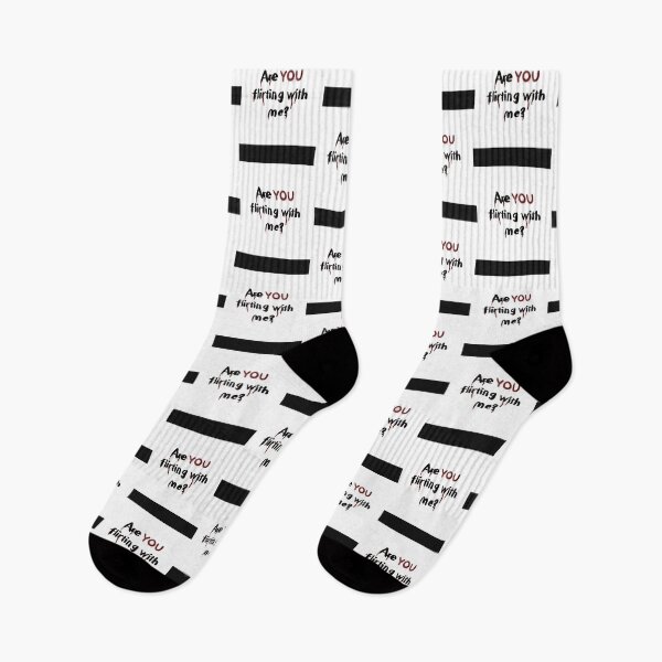 Item preview, JOE GOLDBERG QUOTE, are YOU flirting with me   designed and sold by britscomfycrea.