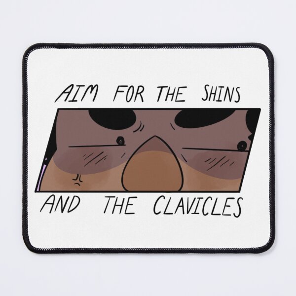 Item preview, Aim For The Shins And The Clavicles (Amelia Version) designed and sold by Gummy-Shark.