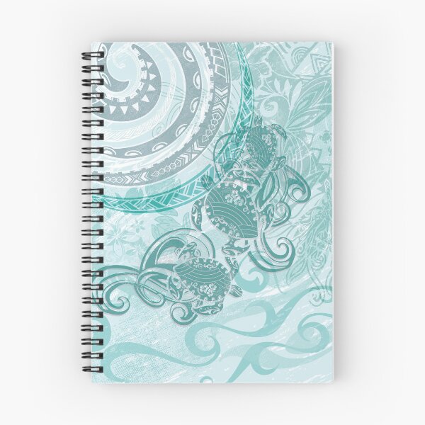 Item preview, Hawaiian Teal Tribal Honu designed and sold by sunnthreads.