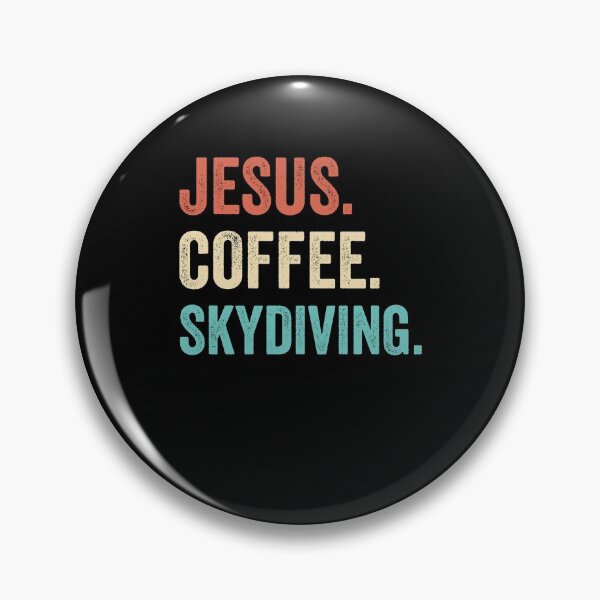 Item preview, Jesus Coffee Skydiving Distressed Style Skydiver Costume designed and sold by Mc-R.