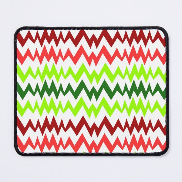 Item preview, Whacky Wonky Christmas Chevron stripe designed and sold by Kelly  Thompson.