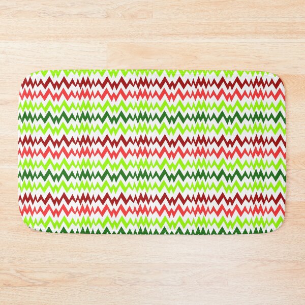 Item preview, Whacky Wonky Christmas Chevron stripe designed and sold by Kelly  Thompson.