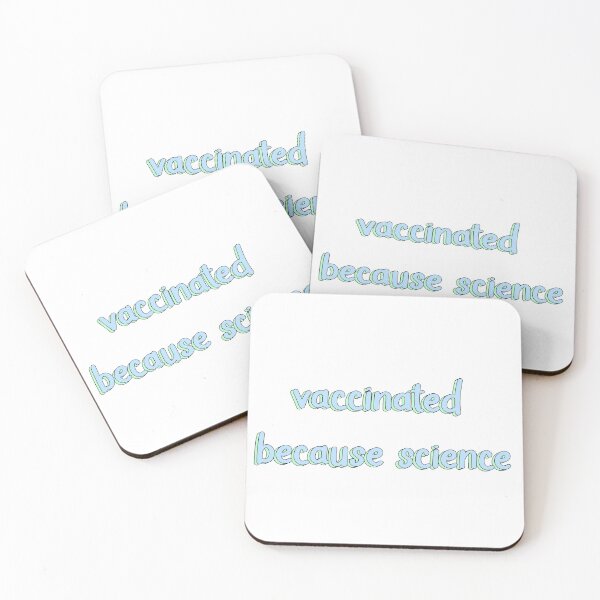 Item preview, vaccinated because science designed and sold by sticker-vault.