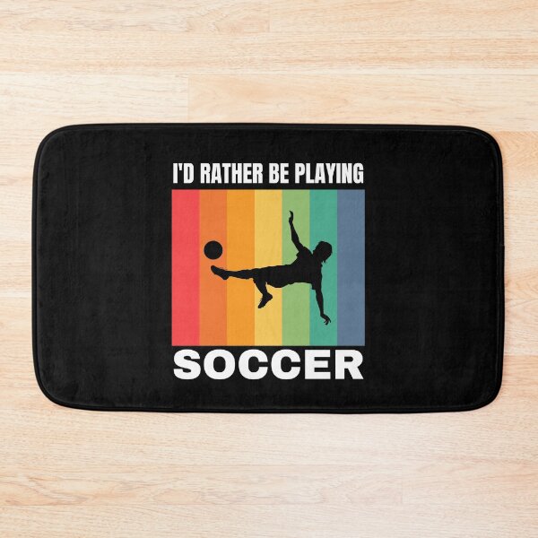 Item preview, I'd Rather Be Playing Soccer designed and sold by Crafty-Mornings.