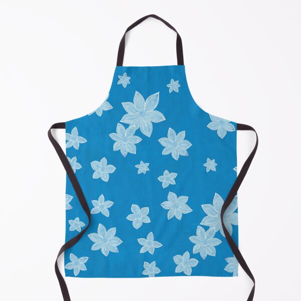 Item preview, Flowers on textured blue background designed and sold by IrinaIkar.