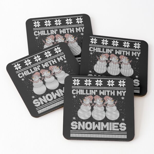 Item preview, Chillin With My Snowmies Funny Ugly Christmas  designed and sold by hasanmasud.