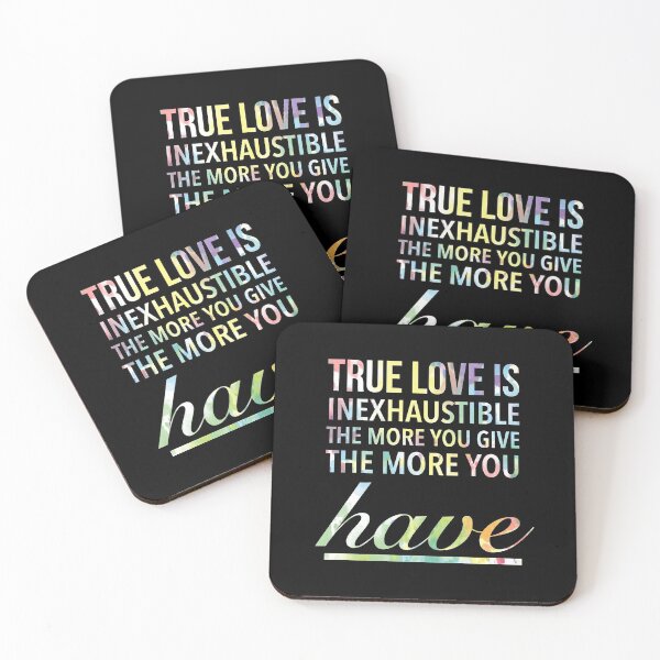 Item preview, True love is inexhaustible; the more you give, the more you have. - Gonna Love It designed and sold by Delandor.