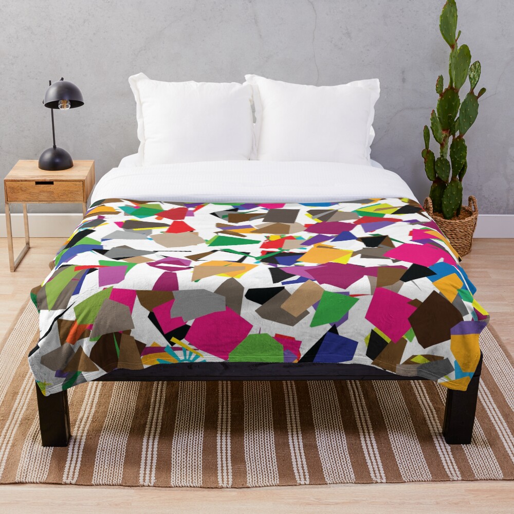 Item preview, Throw Blanket designed and sold by oneline-art.