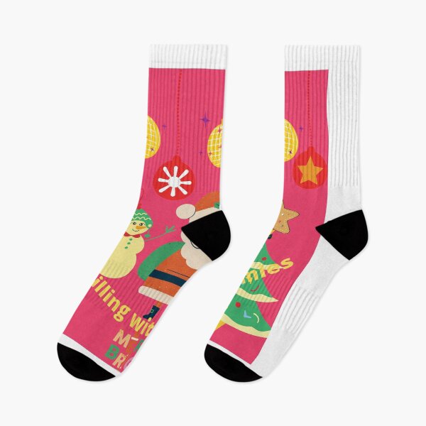 Item preview, Just chilling with my genomies Merry Bright designed and sold by Shrisanjana1920.