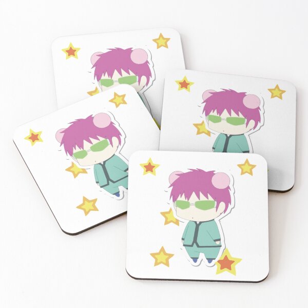 Item preview, Saiki K Cute Illustration with stars      designed and sold by JCSDesigns2.