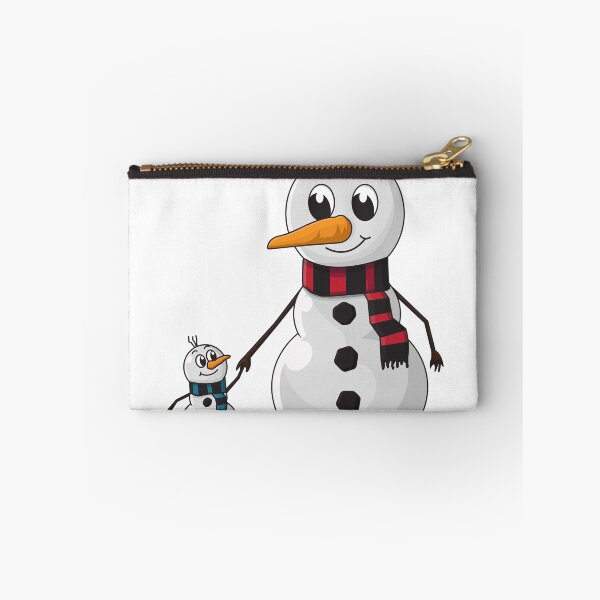 Item preview, Snowman Family Vector Graphic Art For Christmas designed and sold by Cre8iveSkill.