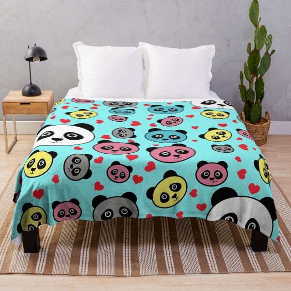 Item preview, Colorful Panda Pattern designed and sold by Sagar Karki.