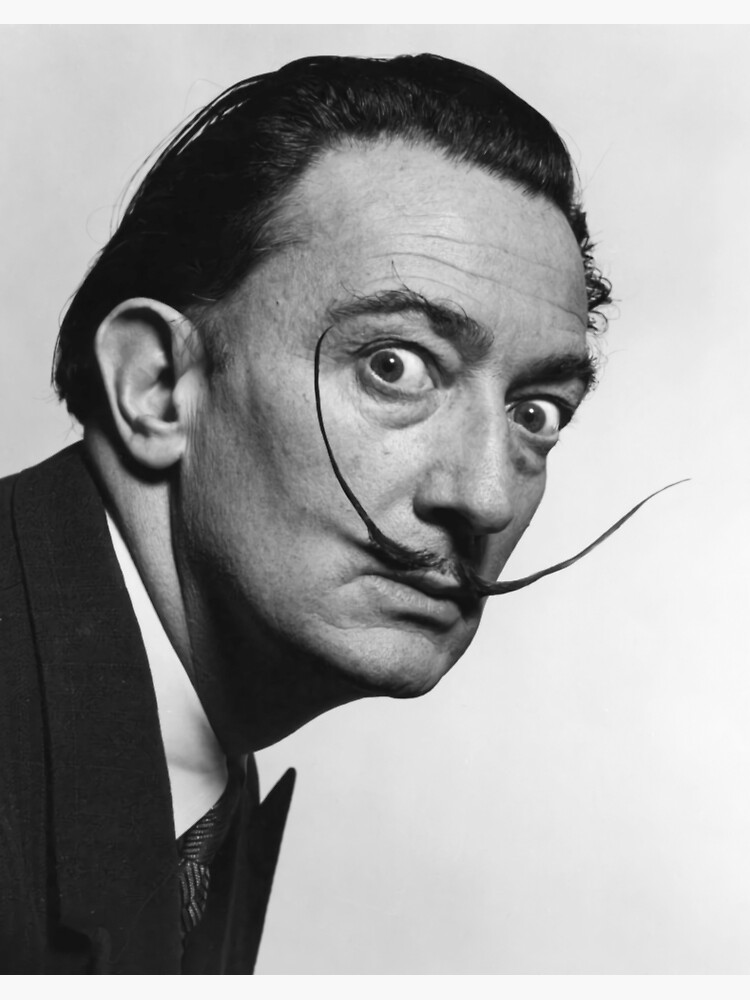 Vintage Salvador Dali Face