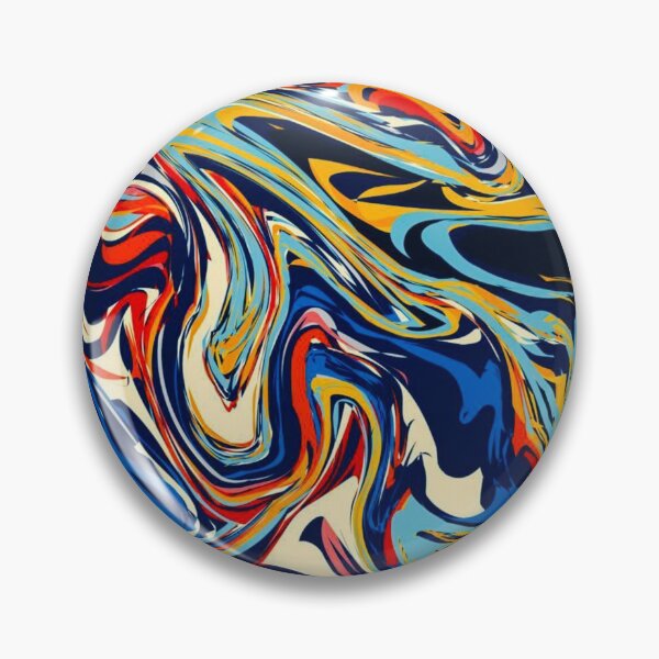 Item preview, psychedelic liquid paint designed and sold by TheSkullArmy.