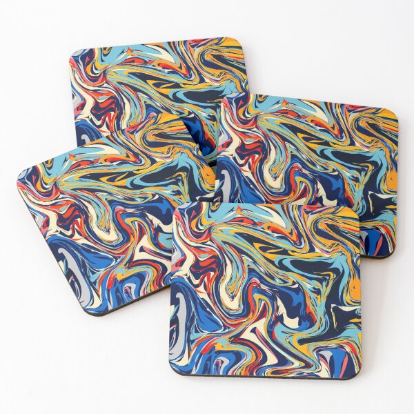 Item preview, psychedelic liquid paint designed and sold by TheSkullArmy.