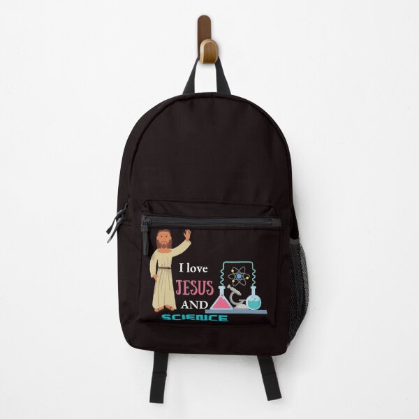 Item preview, I love Jesus AND Science designed and sold by CheekyGrace.