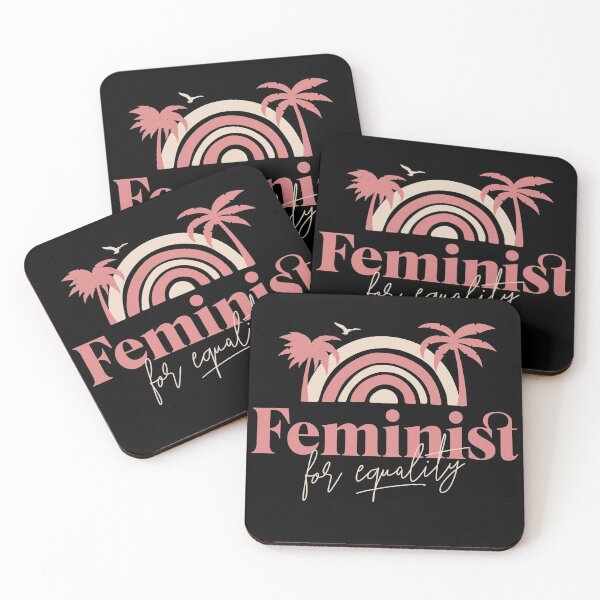 Item preview, Feminist For Equality Rainbow designed and sold by MaryJaneRC.