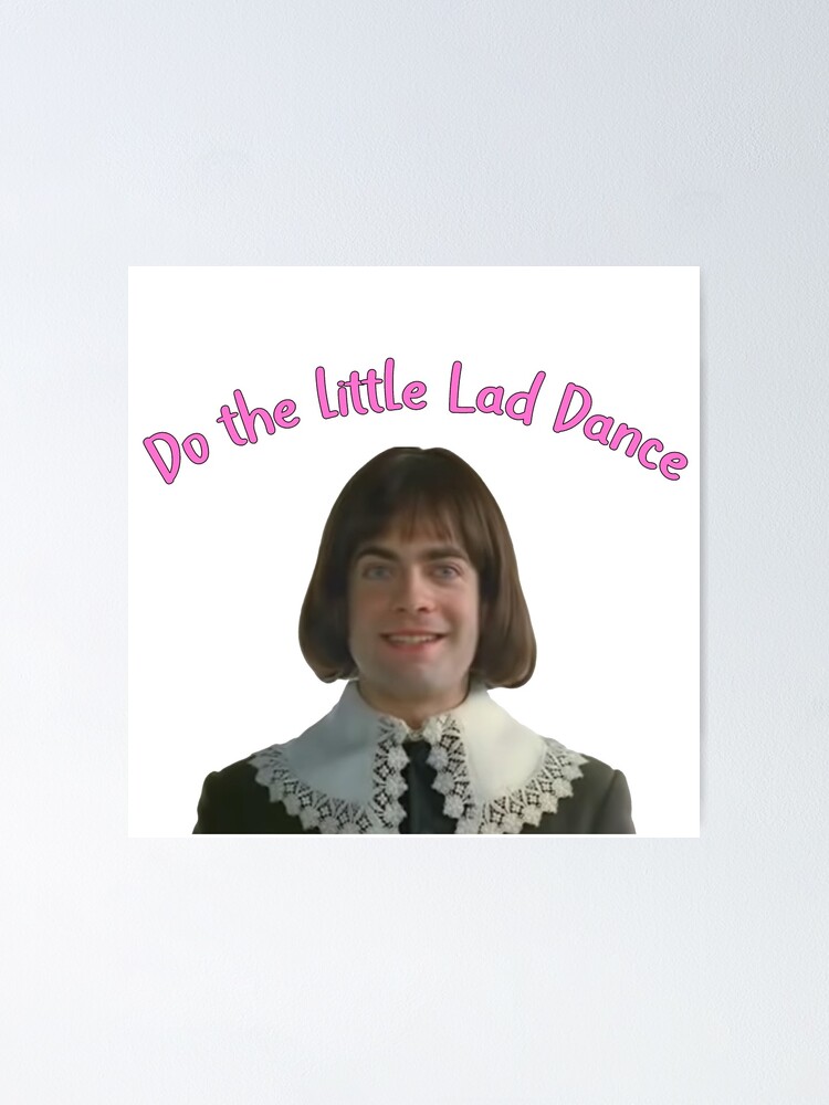 " Do the Little lad Dance Berries and Cream Meme" Poster for Sale by