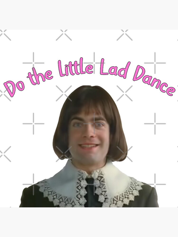 " Do the Little lad Dance Berries and Cream Meme" Sticker for Sale by