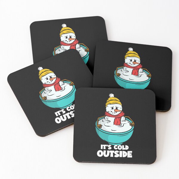 Item preview, It's Cold Outside, Snowman Melting designed and sold by Gavinstar.