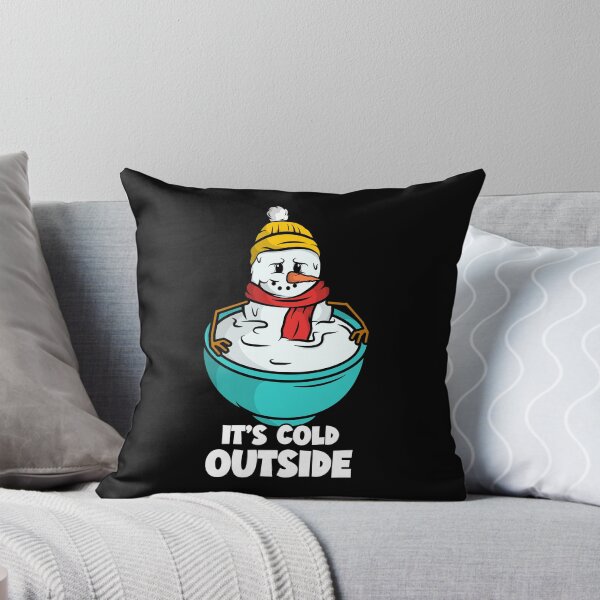 Item preview, It's Cold Outside, Snowman Melting designed and sold by Gavinstar.