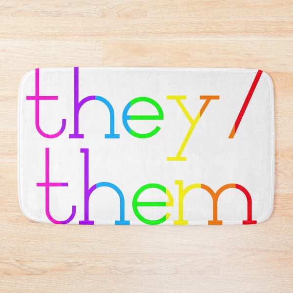 Item preview, They/Them Pronouns designed and sold by MysticPotato.