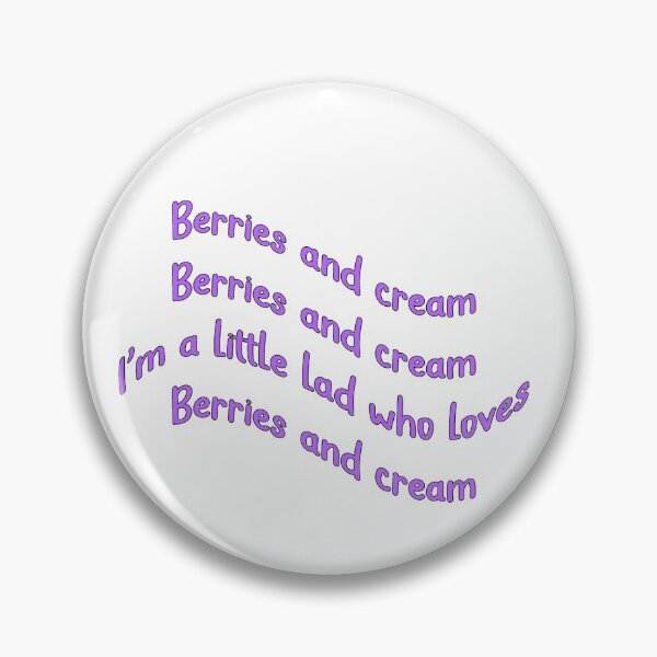 Item preview, Berries and Cream Meme designed and sold by sticker-vault.