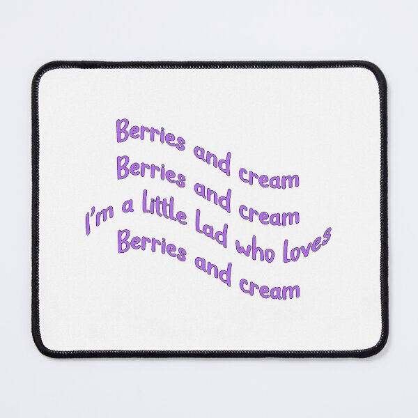 Item preview, Berries and Cream Meme designed and sold by sticker-vault.