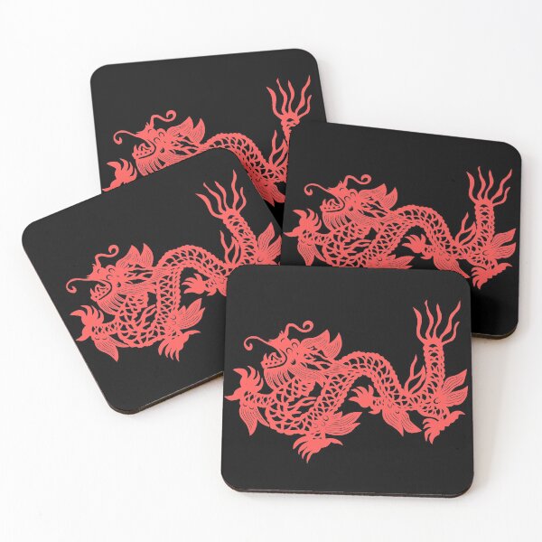 Item preview, Traditional Papercut Dragon Red designed and sold by karwilberevivalcollection.