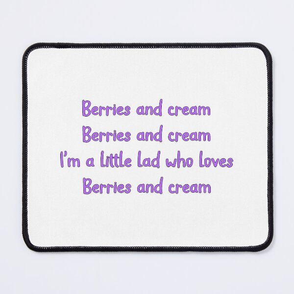 Item preview, Berries and Cream Meme designed and sold by sticker-vault.