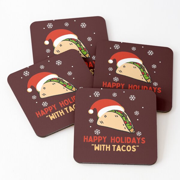 Item preview, Happy Holidays With Tacos designed and sold by infazbdeen.