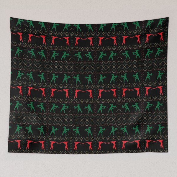 Item preview, Bolognese Ugly Sweater (red) designed and sold by DoodleThrift.