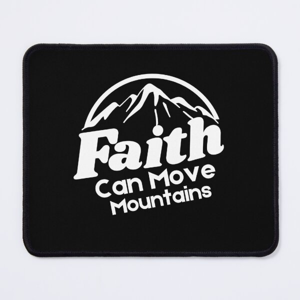 Item preview, Faith Can Move Mountains | Christian | Religious | Matthew 17 20 designed and sold by PGGO.