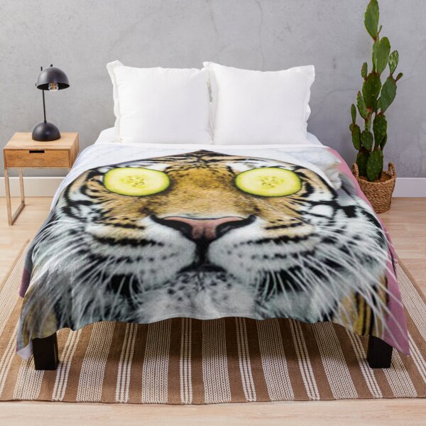 Item preview, Tiger in a Towel Poster designed and sold by noreenswansoon.