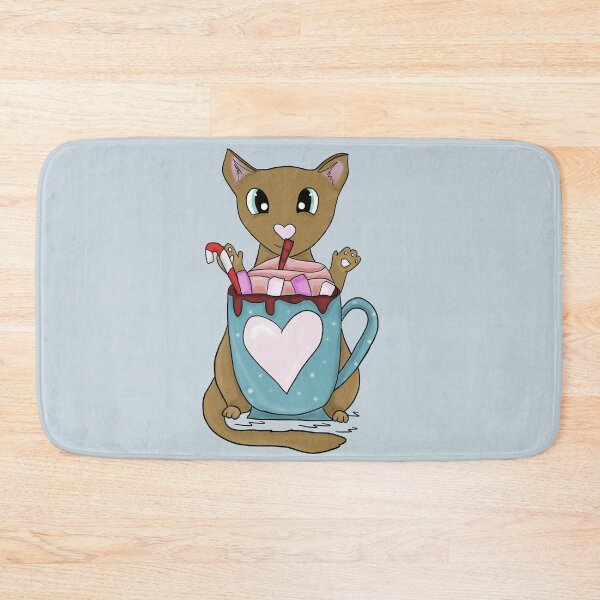 Item preview, Hot chocolate cat designed and sold by Antiope33.