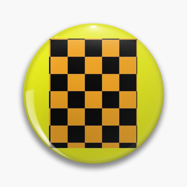 Item preview, Black and Gold Chequer Pattern Graphic  designed and sold by ClarkeHolly.