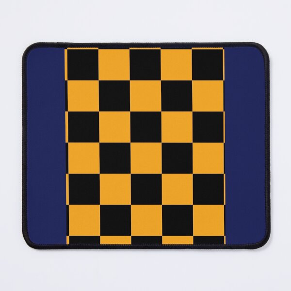 Item preview, Black and Gold Chequer Pattern Graphic  designed and sold by ClarkeHolly.