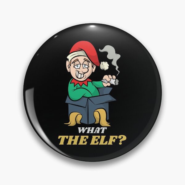 Item preview, What the Elf?, Elf Smoking, Wrapped Present designed and sold by Gavinstar.