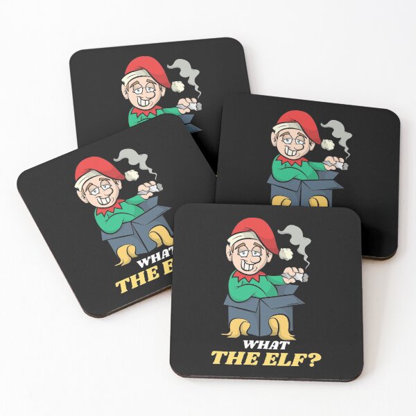 Item preview, What the Elf?, Elf Smoking, Wrapped Present designed and sold by Gavinstar.