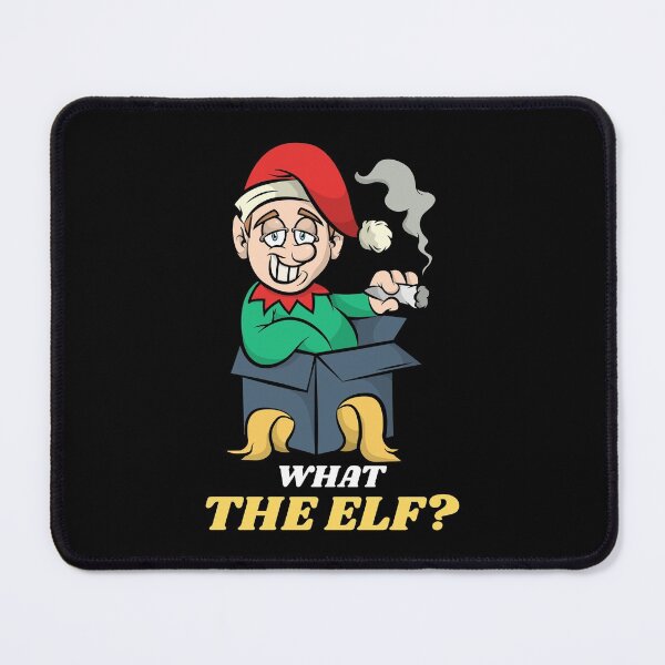 Item preview, What the Elf?, Elf Smoking, Wrapped Present designed and sold by Gavinstar.