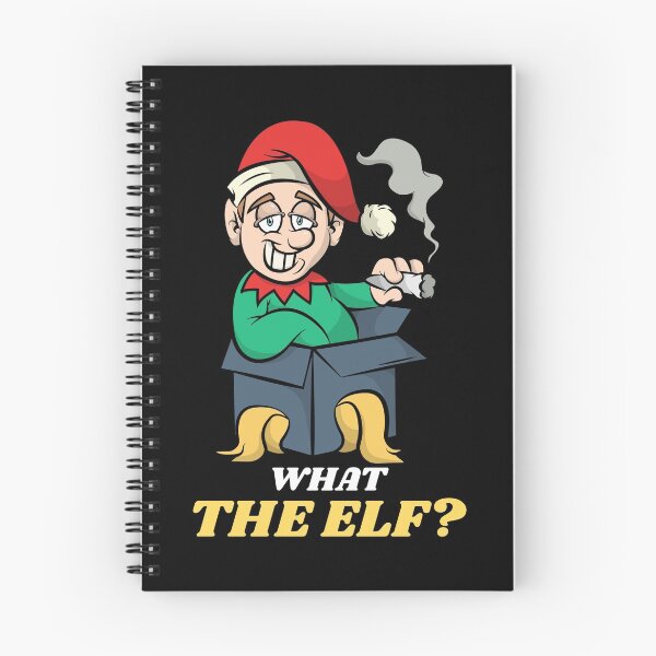 Item preview, What the Elf?, Elf Smoking, Wrapped Present designed and sold by Gavinstar.