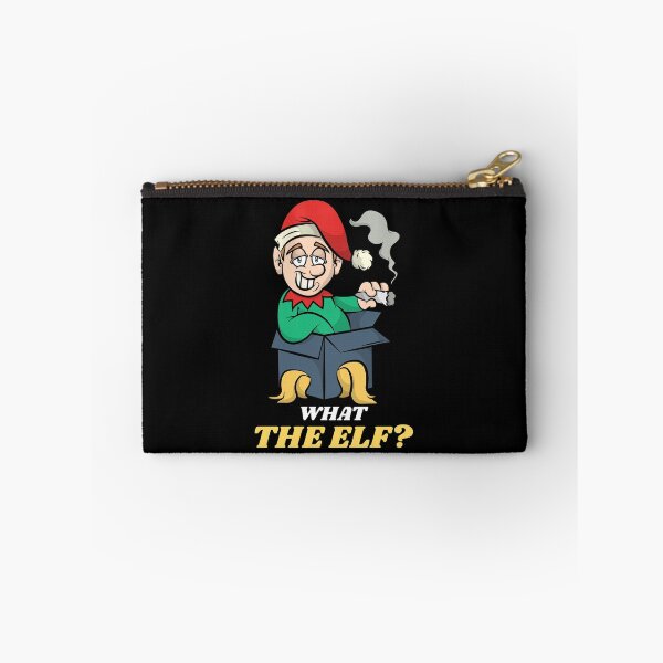 Item preview, What the Elf?, Elf Smoking, Wrapped Present designed and sold by Gavinstar.